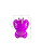 LyBaile Pretty Love Clitoral Massager Butterfly - Клиторальный стимулятор-бабочка, 8.6х6.7 см (фиолетовый) - sex-shop.ua